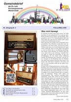 Unser aktueller GEMEINDEBRIEF zum Download