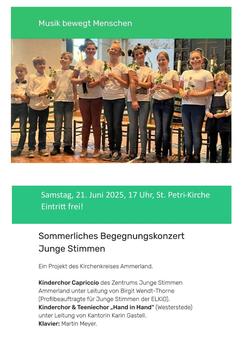Begegnungskonzert Junge Stimmen